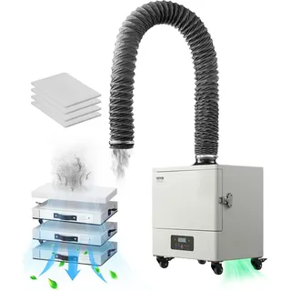 Schweißrauchabsauger 280W Lötrauchabsorber 459m3/h Lötrauchabsaugung