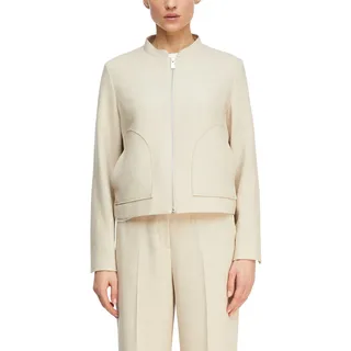 Comma Strukturierte Jacke mit aufgesetzten Taschen