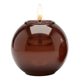 Tenderflame Globus Candle 15 Amber