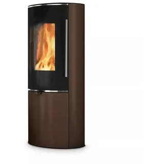 Edilkamin Kaminofen Tally 8 Up | Stahl bronze | 8 kW