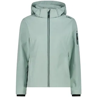 CMP Woman Jacket Zip Hood Jade - S