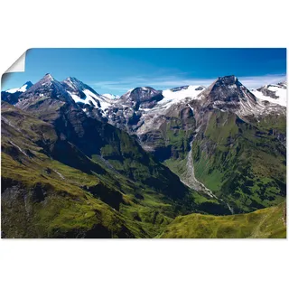 Artland Wandbild »Berge rund um den Großglockner«, Berge, (1 St.), als Leinwandbild, Poster in verschied. Größen, beige