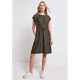 STREET ONE Kleid Midikleid Braun 36