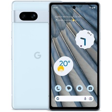 Google Pixel 7a und Ladegerät – 5G-fähiges-Android-Smartphone ohne SIM-Lock, mit Weitwinkelobjektiv sowie beeindruckender Akkulaufzeit – Sea
