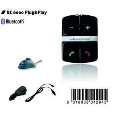 Mr Handsfree M-151040 Bluetooth Freisprecheinrichtung BC 6000 Plug&Play