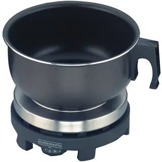 Rommelsbacher RK 501/S Reisekochplatte Set mit Topf, 500W, Ø 80mm