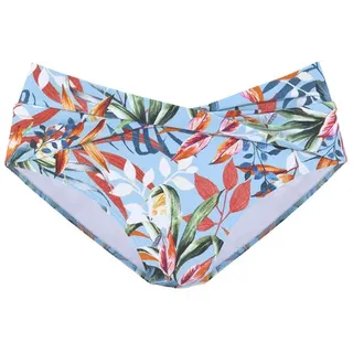 VENICE BEACH Bikini-Hose Damen hellblau-bedruckt Gr.34