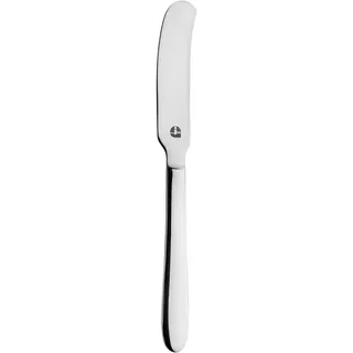 Grunwerg Windsor Carded 6-teiliges Buttermesser-Set, 18/0 Edelstahl, hochglanzpoliert, Silber