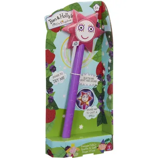 Ben & Holly Sparkle & Spell Zauberstab mit Geräuschen & Sprache, Ben & Hollys kleines Königreich, interaktives Spielzeug, fantasievolles Spielen