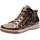 Sneaker High Weite E Beige 39