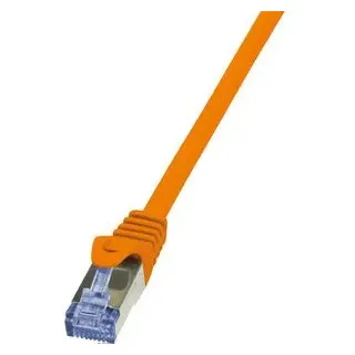 Logilink CQ3078S RJ45 Netzwerkkabel, Patchkabel CAT 6a S/FTP 5m - 5m - Cat6a - S/FTP (S-STP)