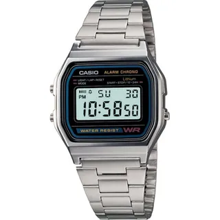 Casio Vintage A158WA-1DF Edelstahl 33,2 mm A158WA-1DF