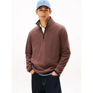 Tommy Hilfiger Tommy Jeans Fleecepullover »TJM FLAG POLAR FLEECE«, normale Passform, Troyer