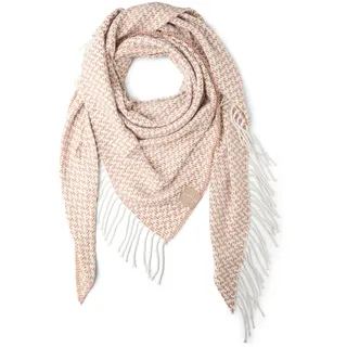 Street One Gemustertes Dreieckstuch light terra mocha A