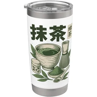Matcha Teezeremonie Japanischer Grüntee Doppelwandiger Edelstahl-Thermobecher