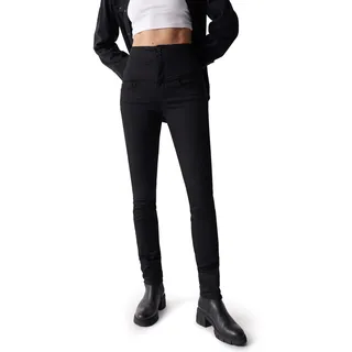 Salsa Damen Diva Jeans, Negro, 32