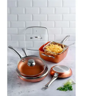 San Ignacio Sg-6915 20/24/28 Cm Topfset 3 Einheiten - Copper - One Size