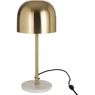 J-Line Tischlampe Queen Metall Marmor Gold - Gold