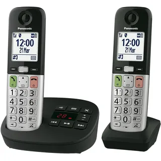 Panasonic KX-TGU432 schwarz/silber