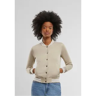 URBAN CLASSICS College Sweat Jacke Chalk Dust 4XL