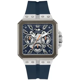 GUESS Herren Uhr Armbanduhr LEO GW0637G1 Silicon