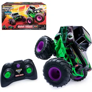 Spin Master RC-Auto Smash n Bash Grave Digger 2,4GHz RTR schwarz/grün (6072500)