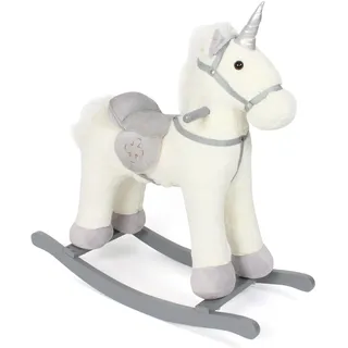 Bayer Chic 2000 CHIC2000 Schaukeltier "Einhorn", weiß, grau