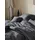 Premium Satin Bettwäsche Paris unifarben Grau 200 x 220 cm + 2 x 80 x 80 cm