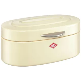 WESCO Brotkasten "Single Elly" dicht schließender Deckel / Lüftungslöcher / Griff, mandel