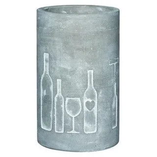 Weinkühler Poesie et Table Vino Flasche + GLAS Räder Design