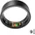 Ring Größe 9 / 63 mm Grau