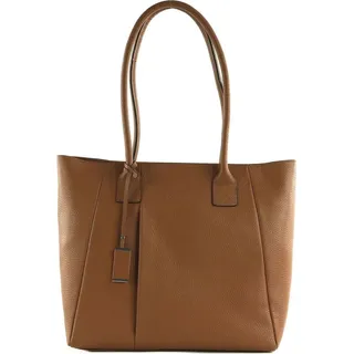 Picard Shopper Pure 7225 für Damen aus Rindsleder in der Farbe Cognac, 41x31x16 cm, 72252C3210