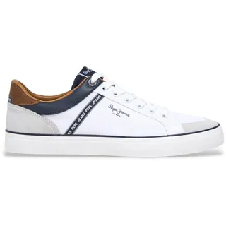 Pepe Jeans Kenton Stage M Sneak, weiß, 7 UK