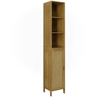 Vicco Liora Badschrank 30 x 170 cm Braun/Braun Holz