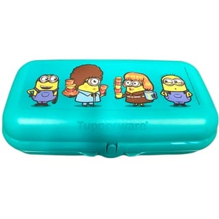 Tupperware to Go Maxi-Twin türkis Minion Maxi Twin Brotdose Box Behälter Kind Kindergarten Schule