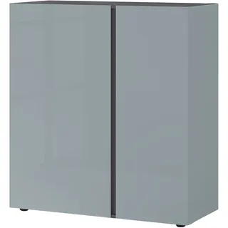 Germania Kommode 94 x 103 x 43 cm grau-silber