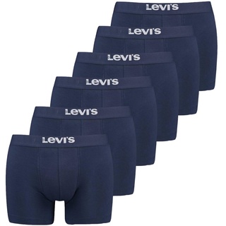 Levi's Levi's® Boxershorts 6er-Pack), mit breitem Logobund Levi's® navy