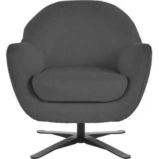 Home Affaire Drehsessel Stavre Polyester 83 x 85 x 80 cm Grau drehbar