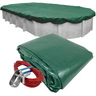 Robelle 371833-4 Poolabdeckung für Winter Supreme 5,5 x 10,1 m oberirdische Pools