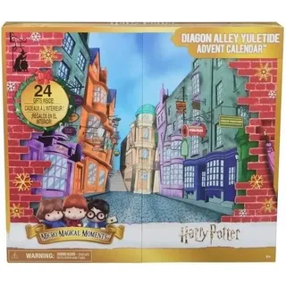 Harry Potter Adventskalender, 24 Überraschungen, 15 Magische Momente Figuren, 9 Zubehörteile, Ab 6 Jahren, Wizarding World - Bunt