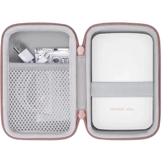 co2CREA Hart Reiseschutzhülle Etui Tasche für HP Sprocket Plus HP Sprocket Portable 5.8x8.7 cm Sofortbilddrucker Mobiler Fotodrucker,Nur hülle