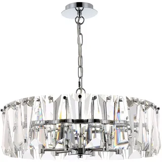 Maytoni MOD043PL-06CH, 6 Glühbirne(n), E14, IP20, Chrom, Transparent - Silber, Transparent