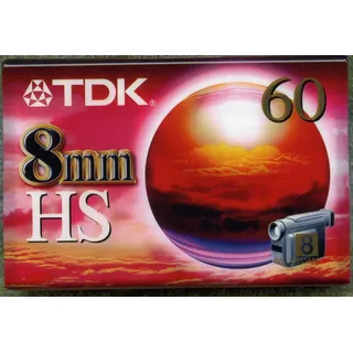 TDK P 5-60 HSEN HI8-Kassette