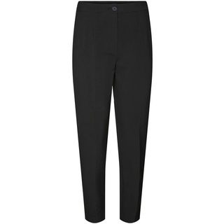 VERO MODA Damen Vmsasie Hr Tapered Pant Noos Karottenhose, Schwarz, 36W / 34L EU