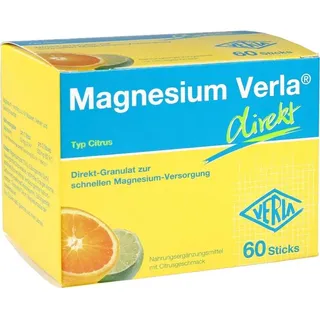 Magnesium Verla direkt Citrus Granulat 60 St.