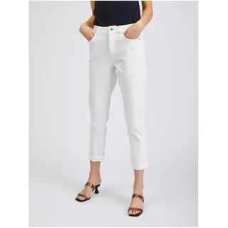 Orsay Weiße verkürzte Boyfriendjeans für Damen DP-3573061__M - Weiß