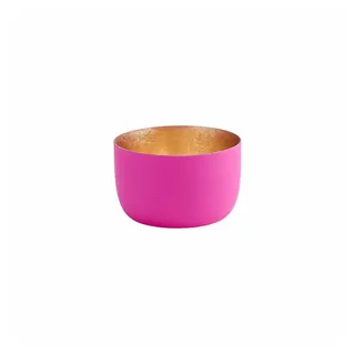 Cr8 A Gift Gift Company Windlicht Madras S, Teelichthalter, Kerzenhalter, Eisen, Neon Pink, 5 cm, 1092503082