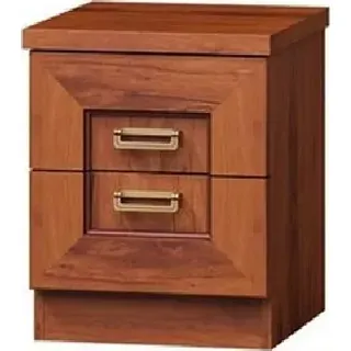 Tadeusz – Hochwertiges Schreinset für Büro und Schule | Stilvolles Design, Langlebig, Ideal für Profis und Studenten Klassische Nachttisch Tadeusz T-16 | Farbe: Jahrhunderteiche | Ideal für Bücher und Wecker | Mit zwei kleinen Schubladen - Braun