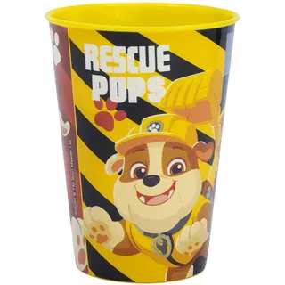 Stor Paw Patrol Kinderbecher 260ml aus Kunststoff - Wiederverwendbar, Bruchsicher, BPA-Frei - Idealer Trinkbecher für Kinder zu Hause und Schule