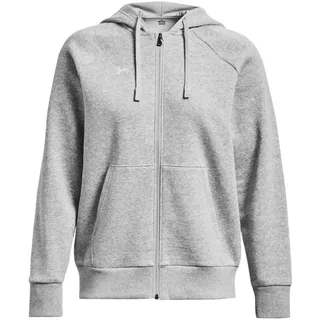 Under Armour Rival Fleece Hoodie Grau/Weiß L